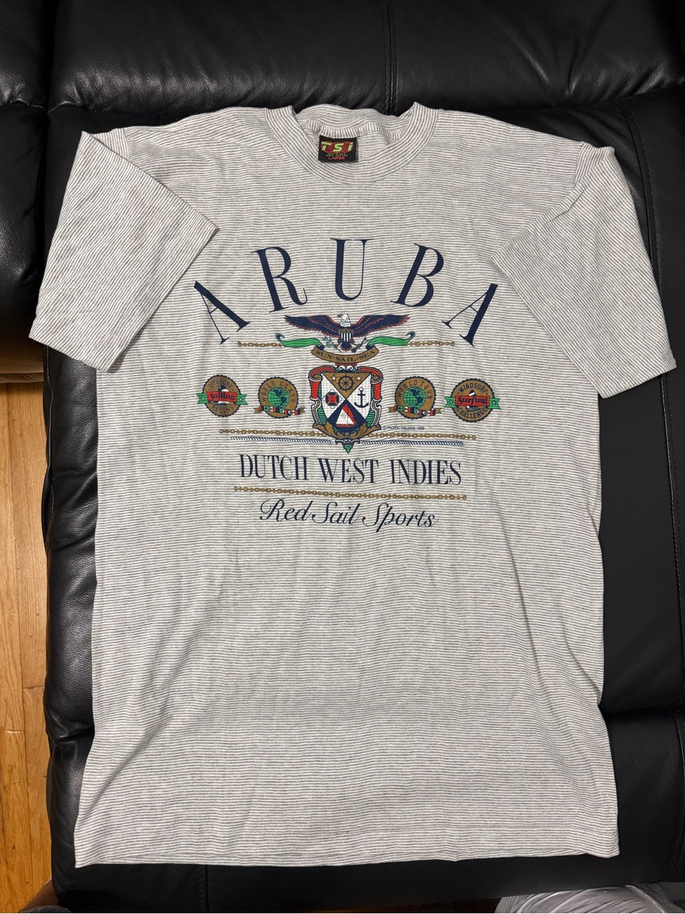 Aruba Dutch West Indies Graphic T-Shirt - (Gray)